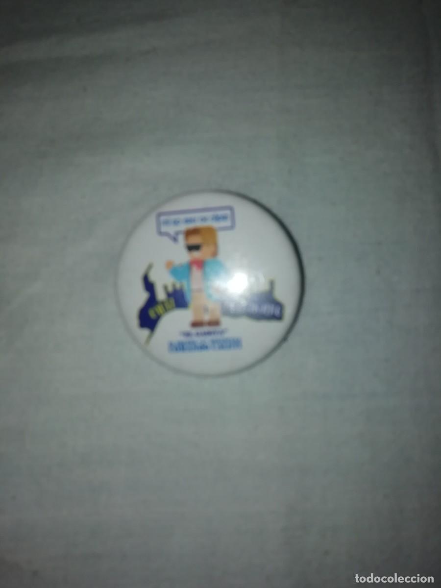 Pins de colecci&oacute;n: Carnaval de C&aacute;diz chapa cuarteto primer premio el equipo a minuscula comando caleti
