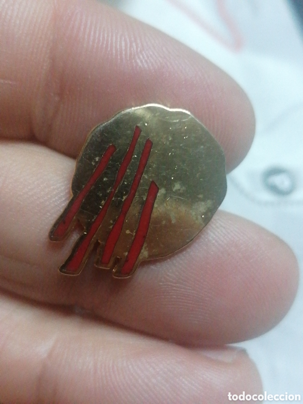 Collection pins: Pin cuatro barras Catalu&ntilde;a Catalunya