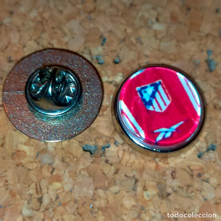 Pins de colecci&oacute;n: PIN REDONDO METAL - FUTBOL EQUIPO COMPONENTE JUGADOR f&uacute;tbol CLUB atletico de madrid