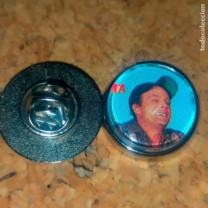 Pins de cole&ccedil;&atilde;o: pin redondo metal - serie de television - tv - el equipo A