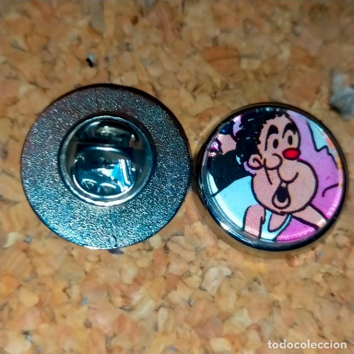 Pin's de collection: PIN REDONDO METAL - tebeos y c&oacute;mic las aventuras de pelopincho y cachirula