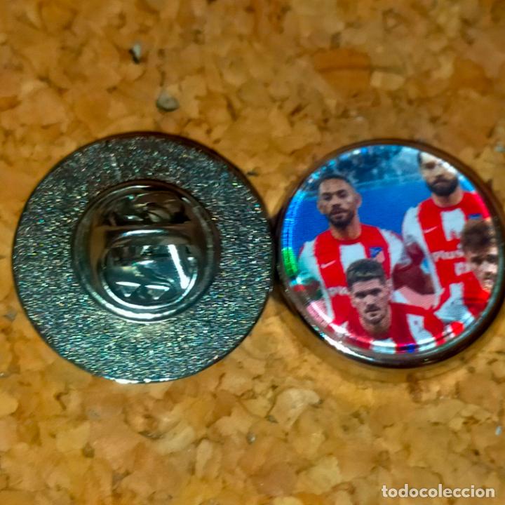 Pins de colecci&oacute;n: PIN REDONDO METAL - FUTBOL CLUB jugador equipo f&uacute;tbol alineaci&oacute;n club Atl&eacute;tico de Madrid