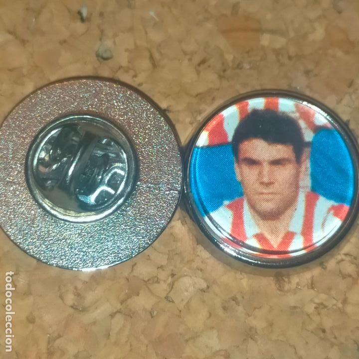 Sammlung von Pins: PIN REDONDO METAL - FUTBOL CLUB jugador equipo f&uacute;tbol alineaci&oacute;n club ATLETICO DE MADRID