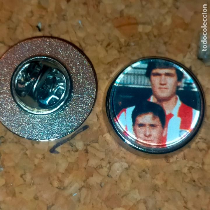 Sammlung von Pins: PIN REDONDO METAL - FUTBOL CLUB jugador equipo f&uacute;tbol alineaci&oacute;n club ATLETICO DE MADRID