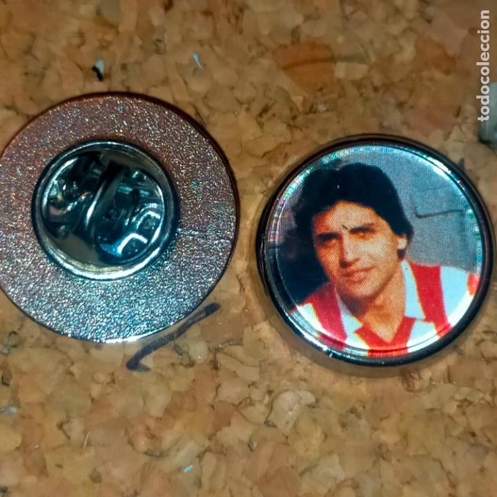 Sammlung von Pins: PIN REDONDO METAL - FUTBOL CLUB jugador equipo f&uacute;tbol alineaci&oacute;n club ATLETICO DE MADRID