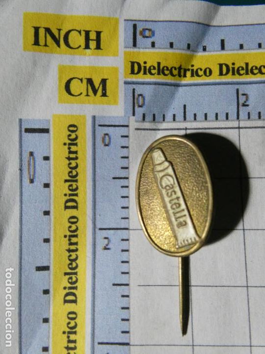 Pins de colecci&oacute;n: ANTIGUA INSIGNIA DE ALFILER. PASTA DE DIENTES CASTELLA. NO PIN