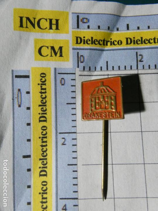 Pins de cole&ccedil;&atilde;o: ANTIGUA INSIGNIA DE ALFILER. TURISMO CASTILLO DE DRAKESTEIN PAISES BAJOS. NO PIN