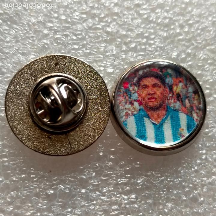 Pins de colecci&oacute;n: PIN REDONDO METAL - FUTBOL CLUB jugador equipo f&uacute;tbol alineaci&oacute;n real club deportivo de la coru&ntilde;a