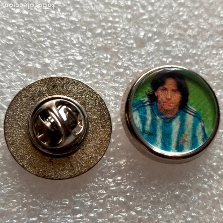 Sammlung von Pins: PIN REDONDO METAL - FUTBOL CLUB jugador equipo f&uacute;tbol alineaci&oacute;n real club deportivo de la coru&ntilde;a
