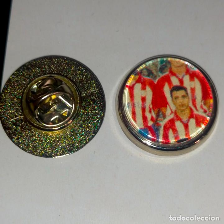 Sammlung von Pins: PIN REDONDO METAL - FUTBOL CLUB jugador equipo f&uacute;tbol alineaci&oacute;n club Atl&eacute;tico de Madrid