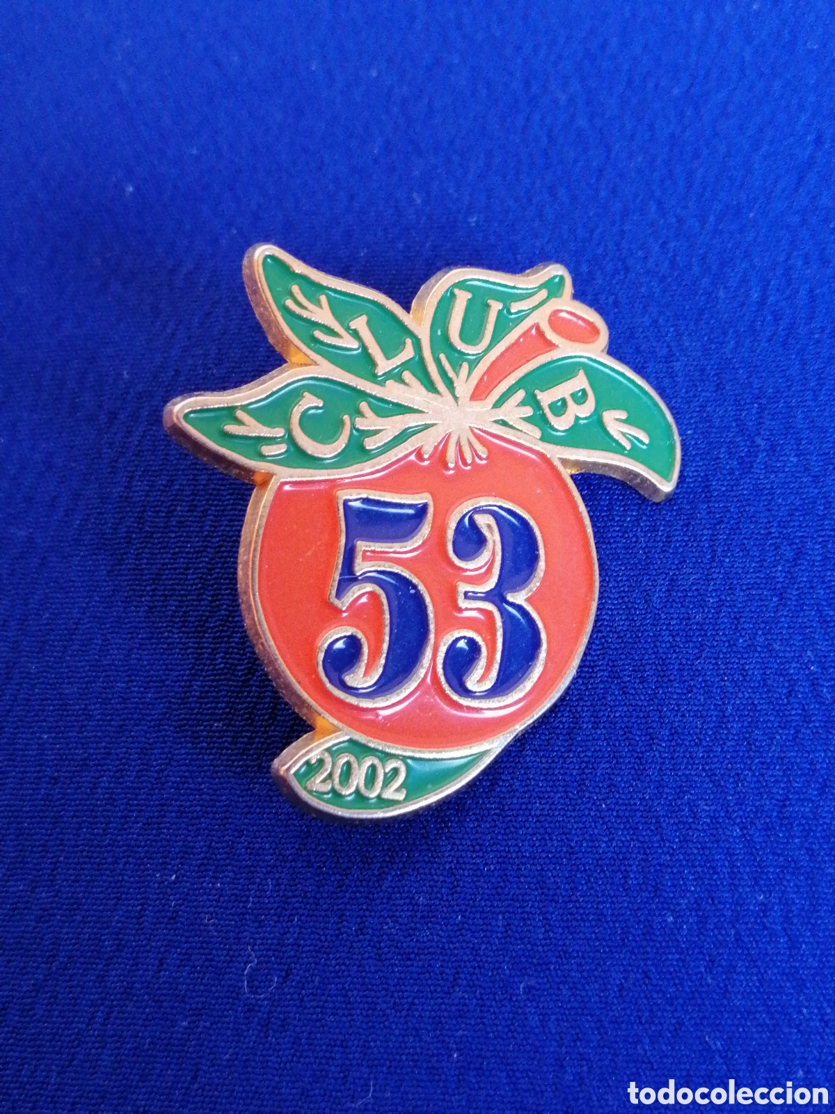 Pins de colecci&oacute;n: FALLA CLUB 53 A&Ntilde;O 2002 BURRIANA PIN