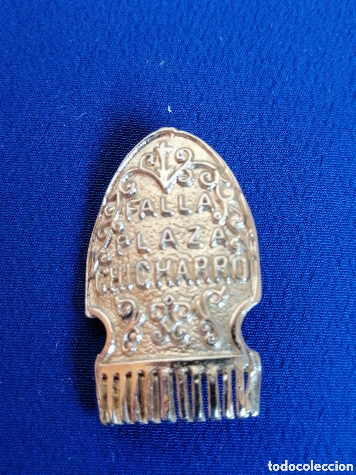 Pins de colecci&oacute;n: FALLA PLAZA CHICHARRO BURRIANA INSIGNIA DE ALFILER
