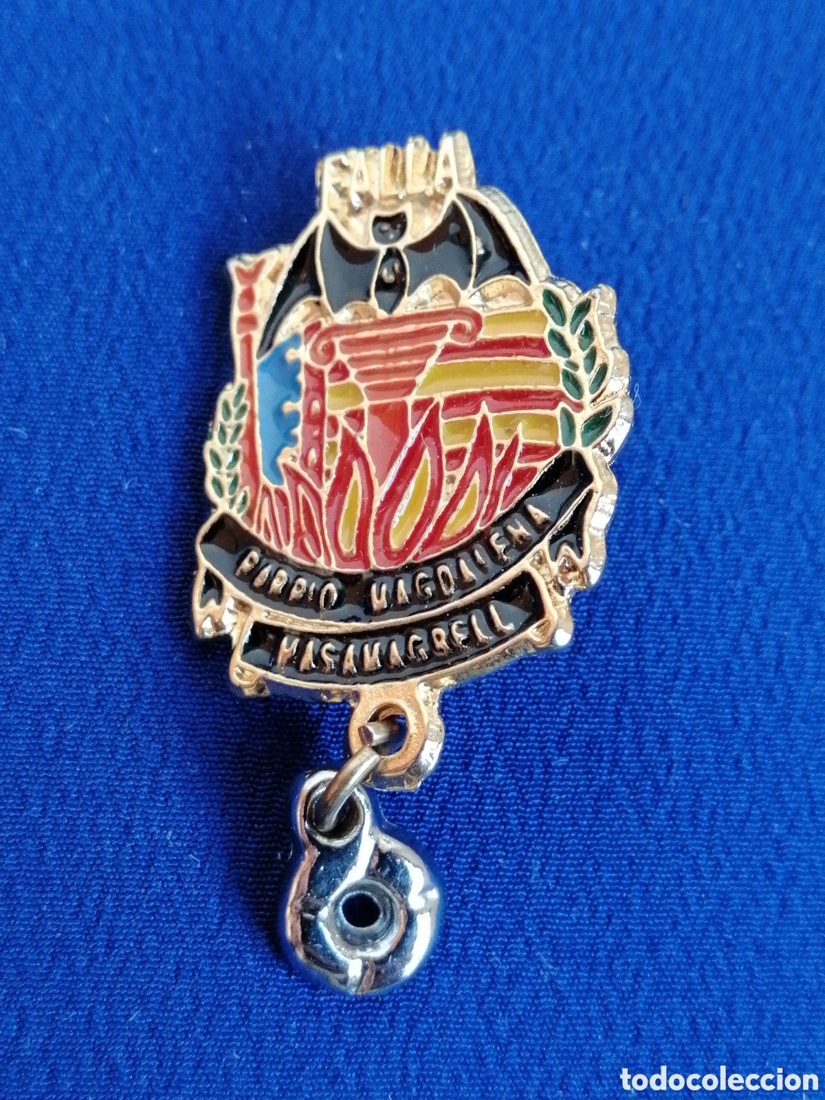 Pins de colecci&oacute;n: FALLA BARRIO MAGDALENA MASAMAGRELL INSIGNIA DE ALFILER