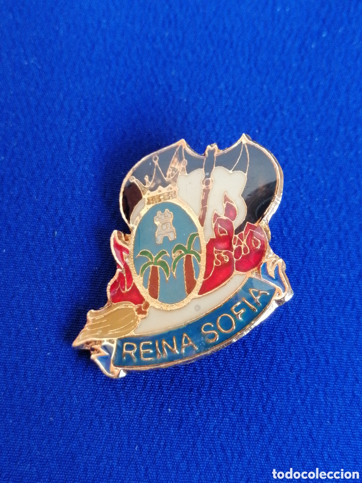 Pins de colecci&oacute;n: FALLA REINA SOF&Iacute;A TORRENTE INSIGNA DE ALFILER