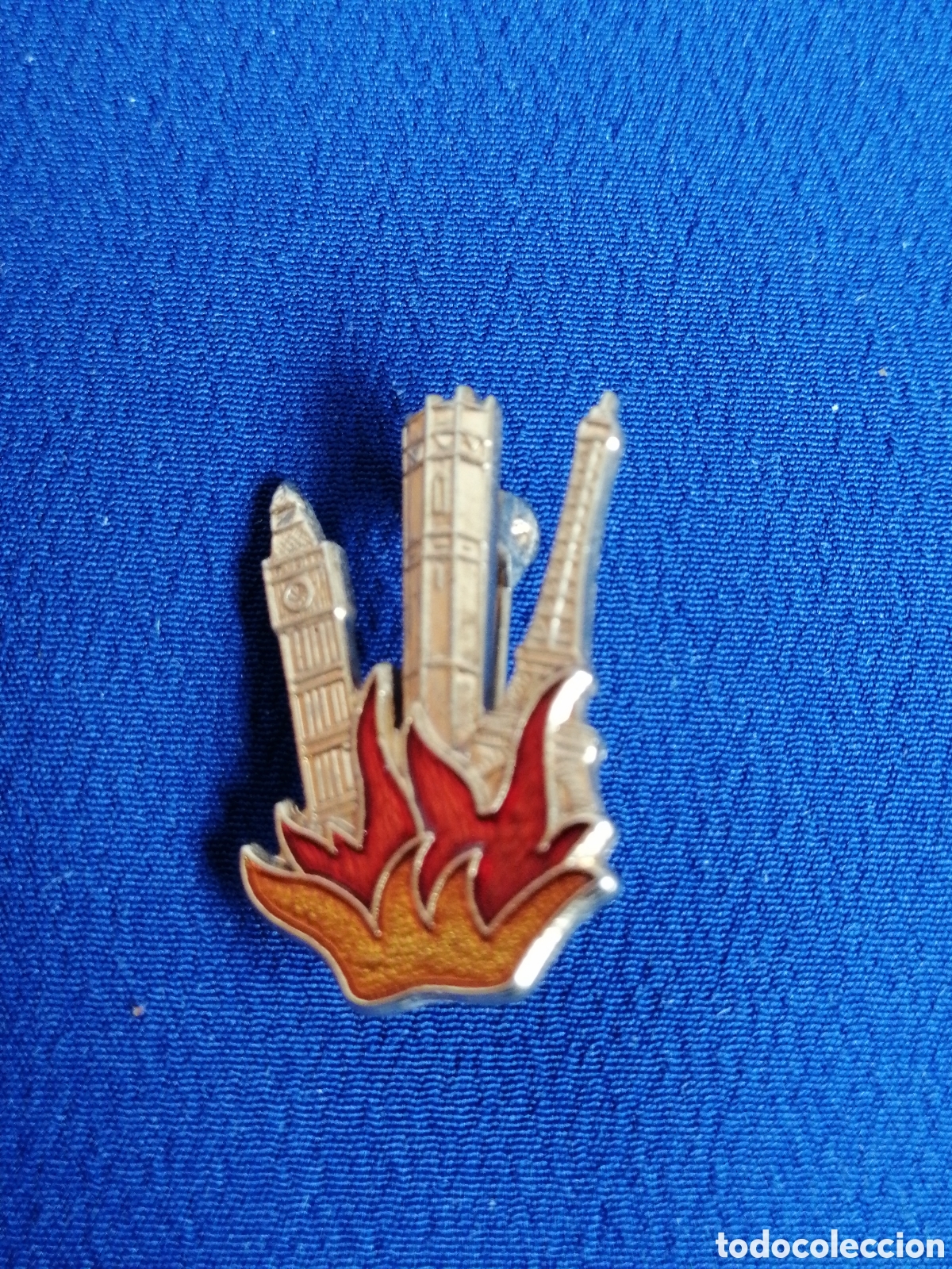 Pins de colecci&oacute;n: FALLA CLUB ORTEGA BURRIANA INSIGNIA DE ALFILER