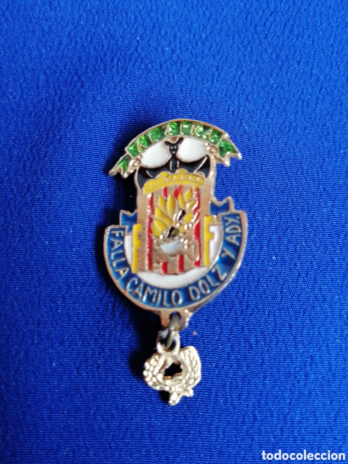 Pins de colecci&oacute;n: FALLA CAMILO DOLZ ALZIRA INSIGNIA DE ALFILER