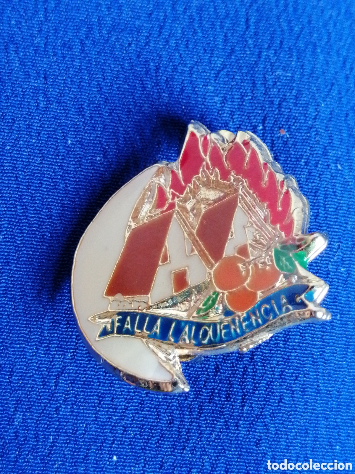 Pins de colecci&oacute;n: FALLA L' ALQUEMENCIA ALZIRA INSIGNIA DE ALFILER