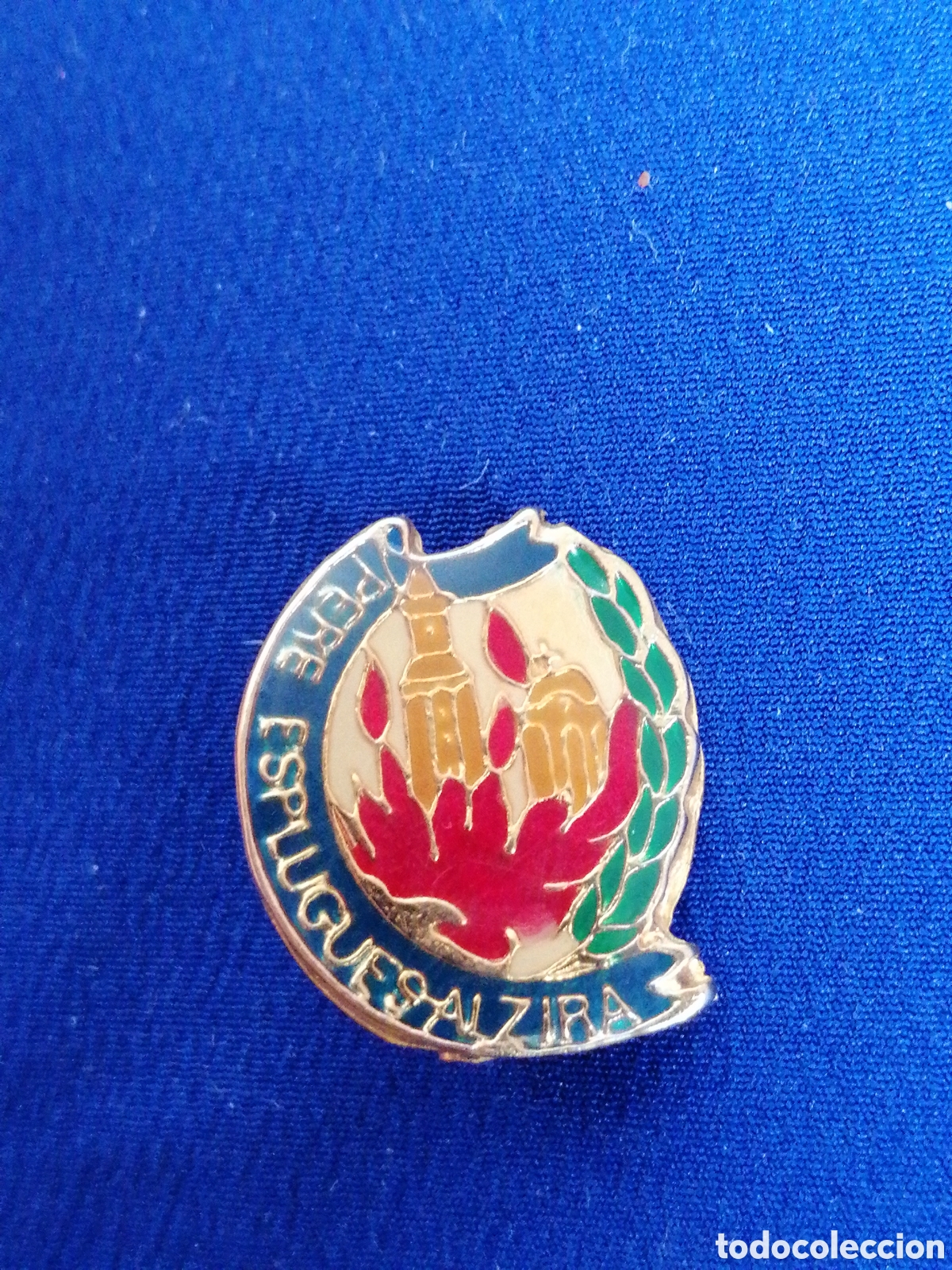 Pins de colecci&oacute;n: FALLA PERE ESPLUGUES ALZIRA INSIGNIA DE ALFILER