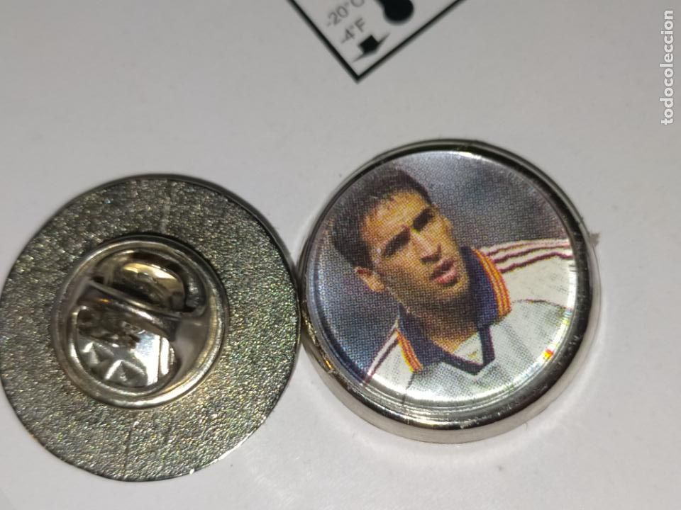 Pins e Spille di collezione: pin redondo metal - f&uacute;tbol real madrid CLUB EQUIPO - JUGADOR - raul