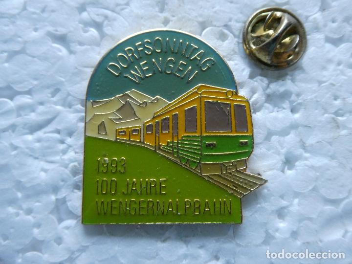 Sammlung von Pins: PIN DE TRENES FERROCARRILES. SUIZA 1993 100 A&Ntilde;OS TREN ALPINO WENGERNALPBAHN