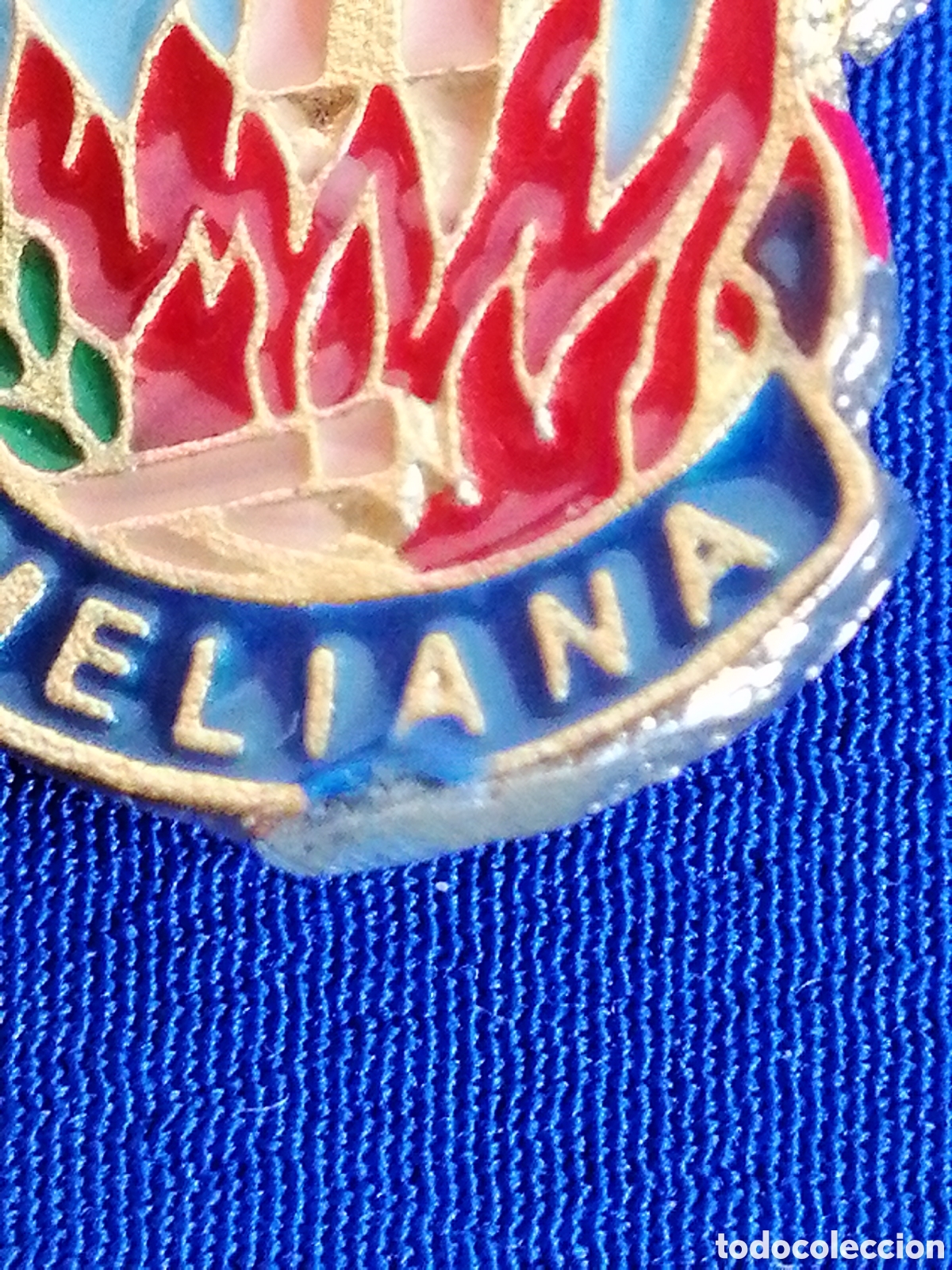 Pins de colecci&oacute;n: FALLA L HARMONIA INSIGNIA DE ALFILER - Foto 2