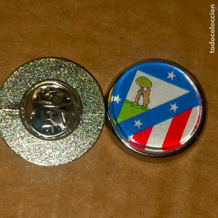 Sammlung von Pins: pin redondo metal - f&uacute;tbol equipo club Atl&eacute;tico de Madrid