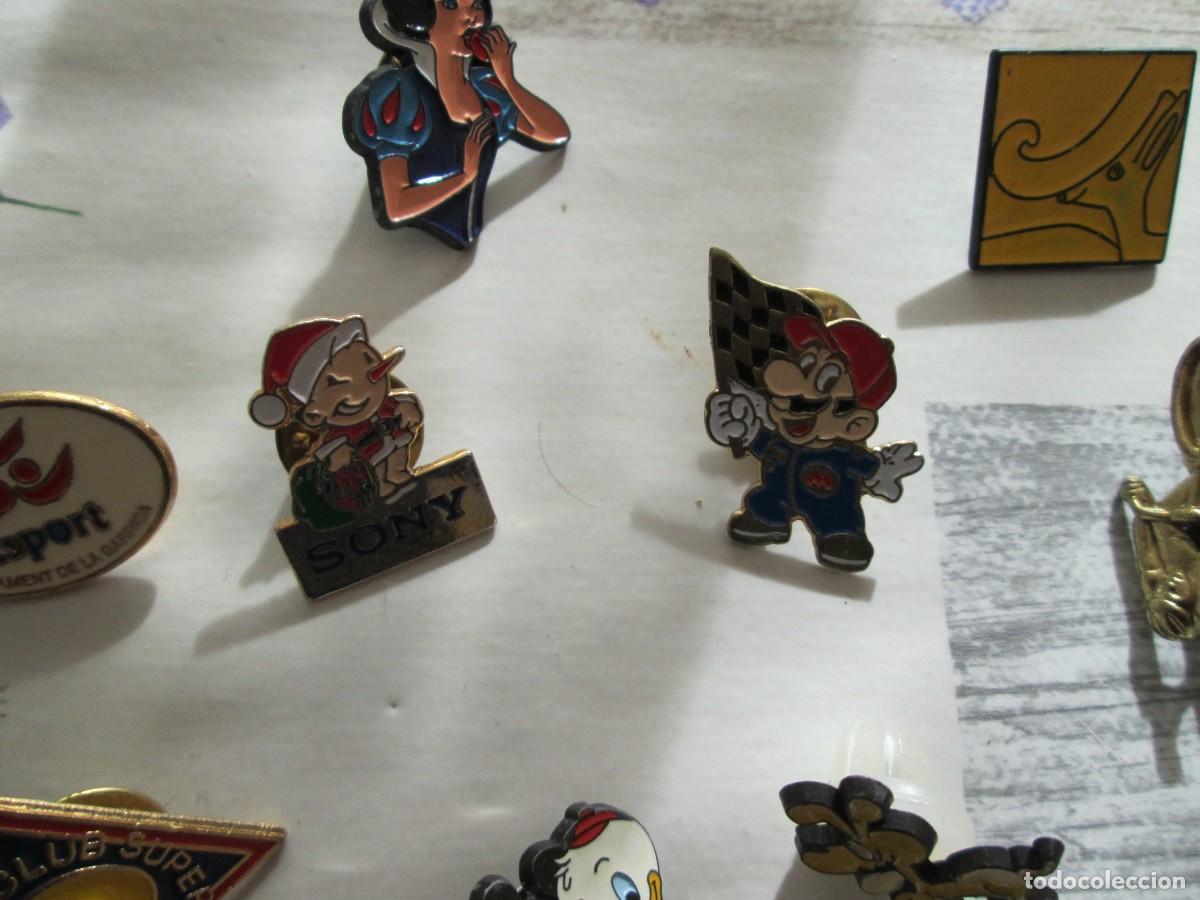 Pins de colecci&oacute;n: LOTE 24 PINS VARIADOS - Foto 4