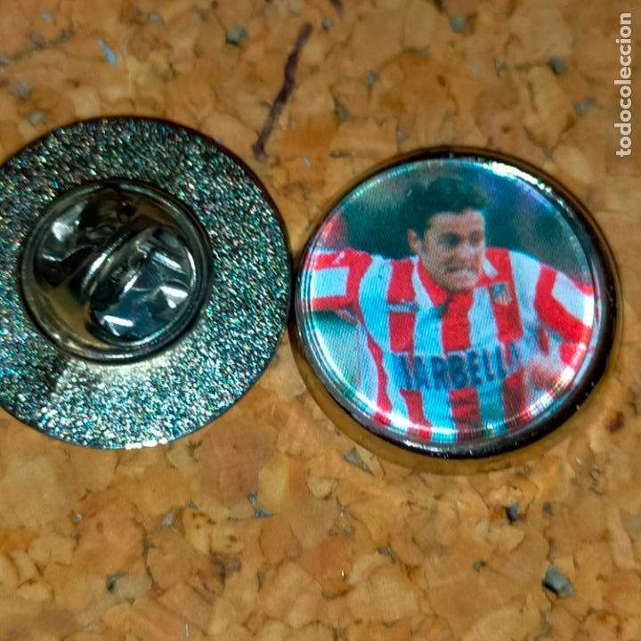 Pins e Spille di collezione: pin redondo metal - f&uacute;tbol equipo jugador alineacion, club Atl&eacute;tico de Madrid