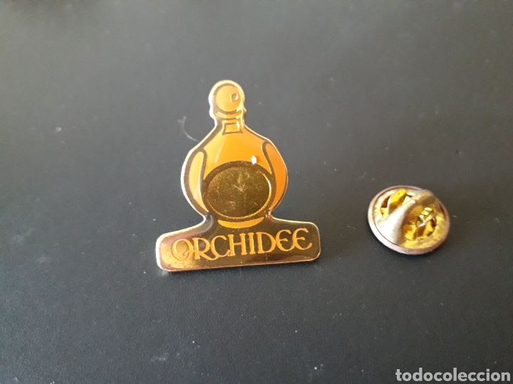 Pins de colecci&oacute;n: PIN ORCHIDEE, PERFUME PEDIDO M&Iacute;NIMO 3&euro; - Foto 1