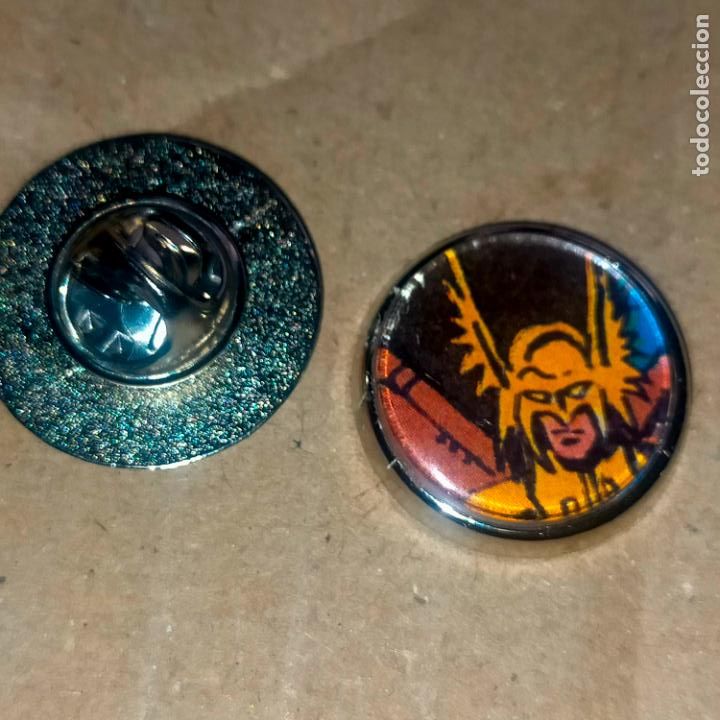 Collection pins: Pin redondo metal . Superh&eacute;roes comic dibujos animados acci&oacute;n