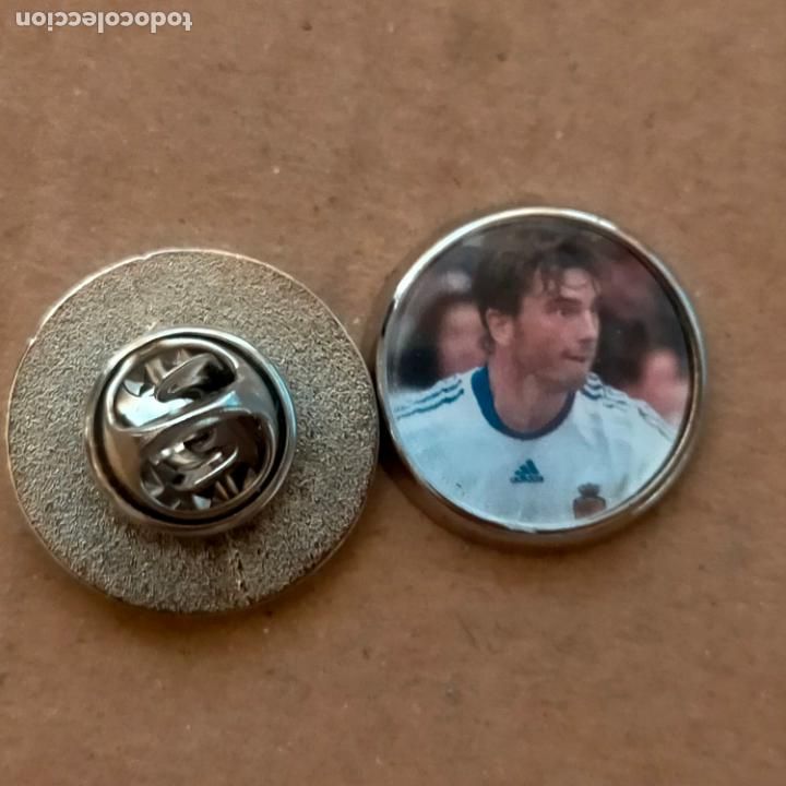 Sammlung von Pins: PIN REDONDO METAL - ESCUDO FUTBOL REAL ZARAGOZA jugador club liga