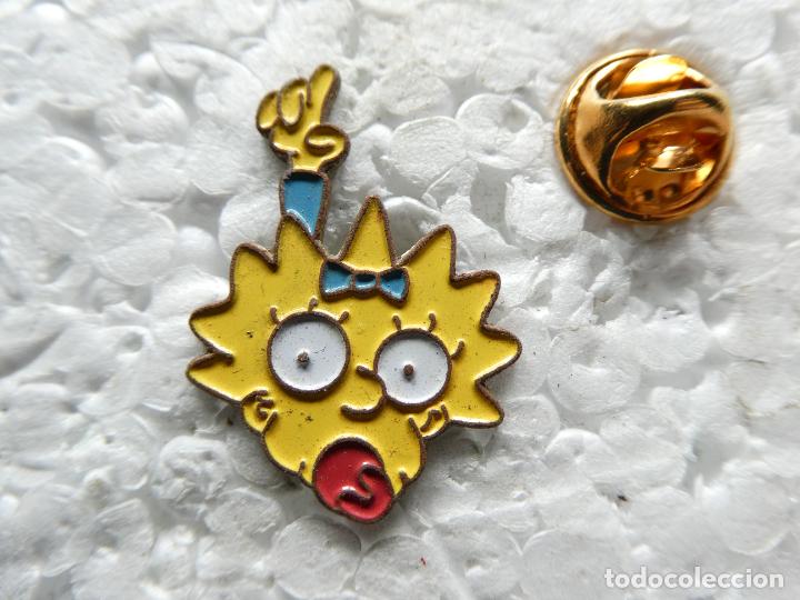 Pins de colecci&oacute;n: PIN DE DIBUJOS ANIMADOS. SIMPSONS. MAGGIE