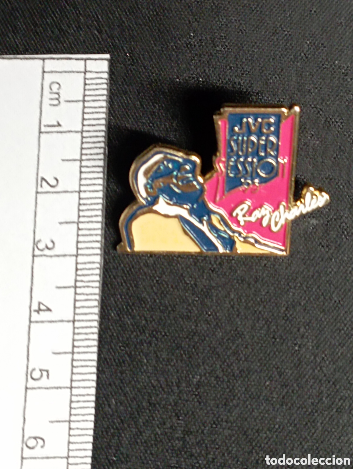 Pins de colecci&oacute;n: Pin Ray Charles - JVC - Foto 3