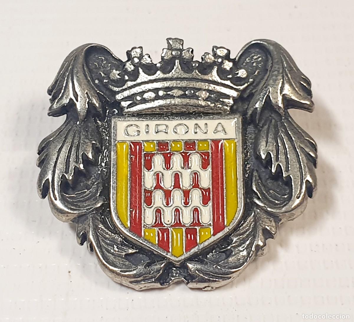 Pins de colecci&oacute;n: ESCUDO DE LA CIUDAD DE GIRONA - Foto 1