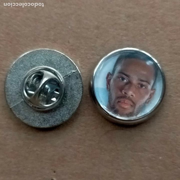 Collection pins: pin redondo metal - f&uacute;tbol equipo club Atl&eacute;tico de Madrid JUGADOR