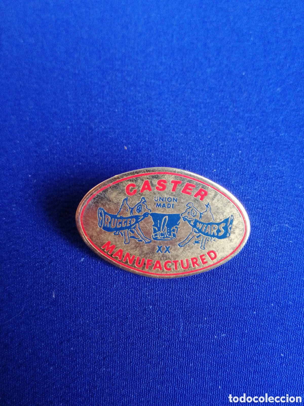 Pins de colecci&oacute;n: CASTER VAQUEROS PIN - Foto 1