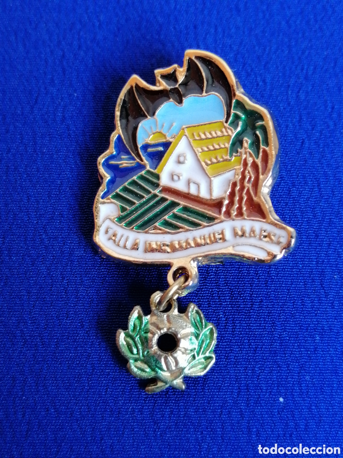Pins de cole&ccedil;&atilde;o: FALLA INGENIERO MANUEL MAESE N&Uacute;MERO COMISION 328 INSIGNIA DE ALFILER