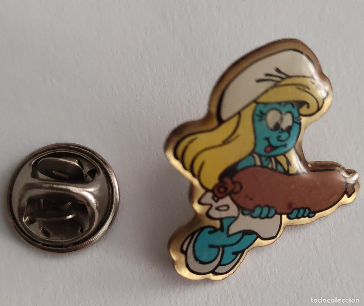 Pins de colecci&oacute;n: Pin PITUFINA con SALCHICHA - Foto 1