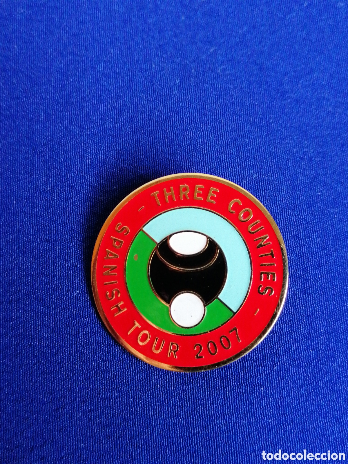 Pins de cole&ccedil;&atilde;o: THREE COUNTIES SPANISH TOUR 2007 INSIGNIA DE ALFILER