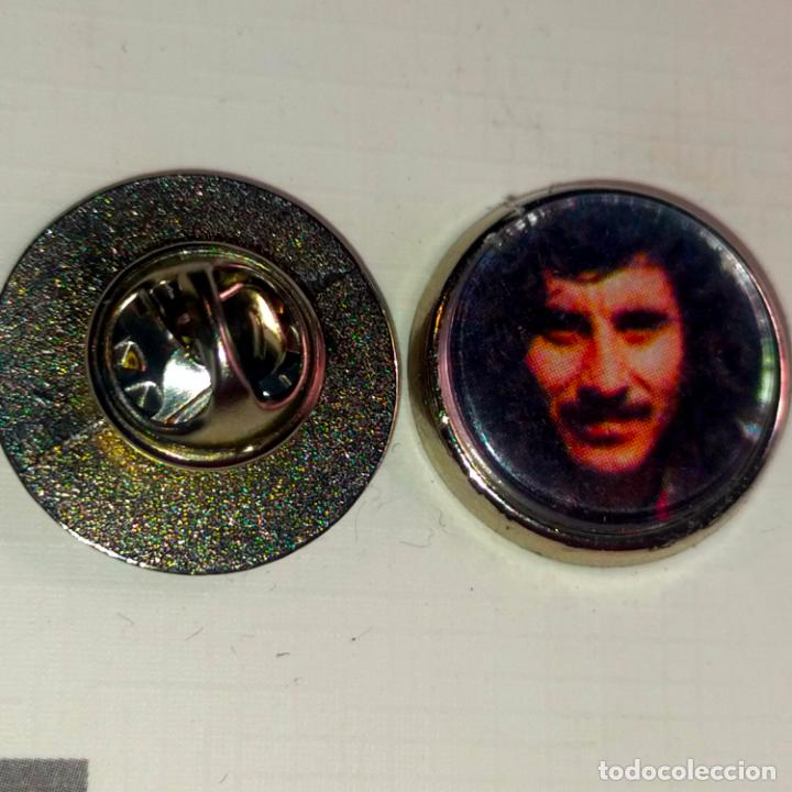 Pins de colecci&oacute;n: pin redondo metal - f&uacute;tbol equipo club Atl&eacute;tico de Madrid JUGADOR