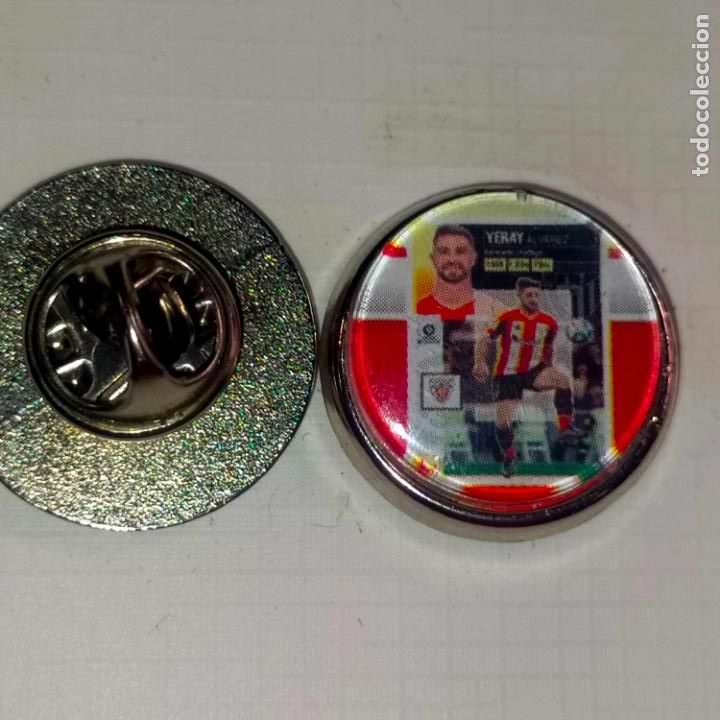 Sammlung von Pins: pin redondo metal - f&uacute;tbol equipo club Atl&eacute;tico de Madrid JUGADOR