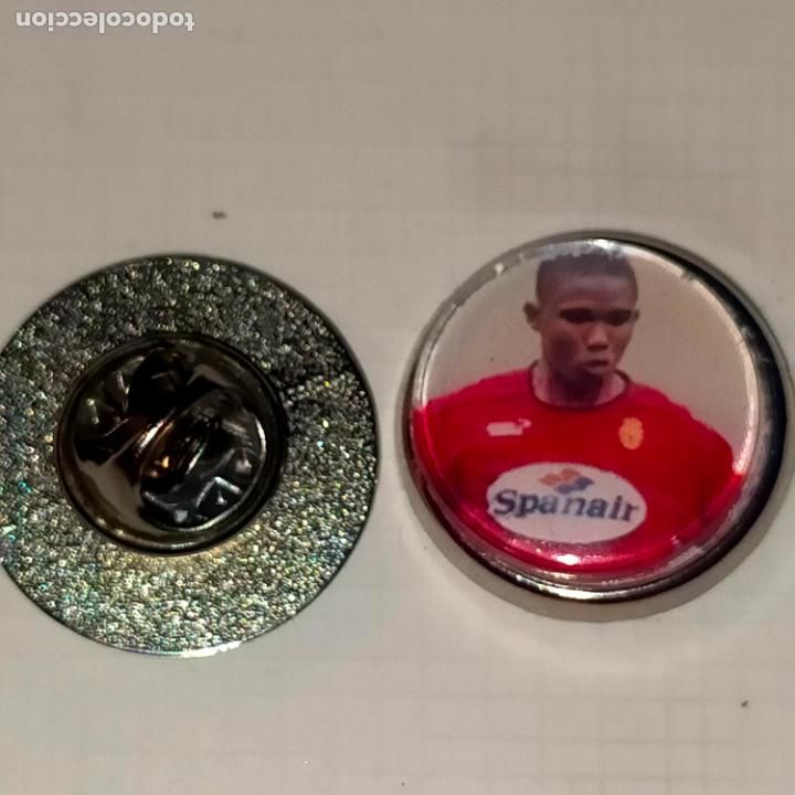 Pin's de collection: pin redondo metal - f&uacute;tbol equipo club mallorca JUGADOR