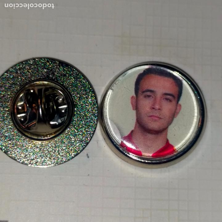 Pins de cole&ccedil;&atilde;o: pin redondo metal - f&uacute;tbol equipo club Espa&ntilde;a selecci&oacute;n espa&ntilde;ola jugador