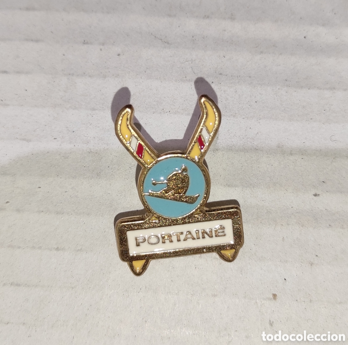 Pins de colecci&oacute;n: Pin Port Ain&eacute; estacion esqu&iacute;