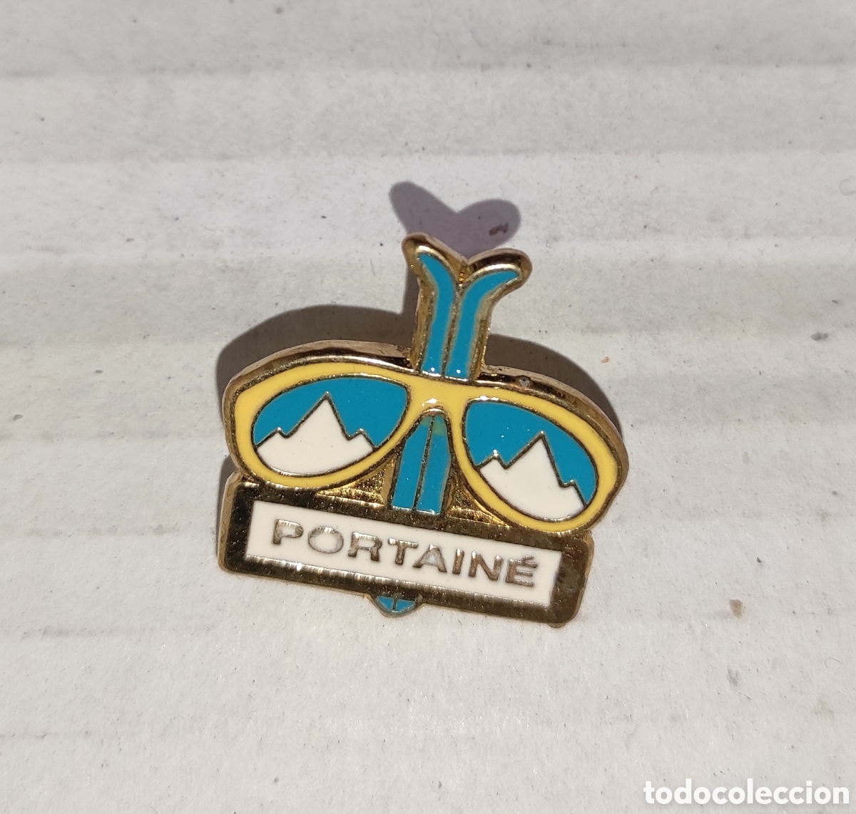 Pins de colecci&oacute;n: Pin Port Ain&eacute; estacion esqu&iacute;