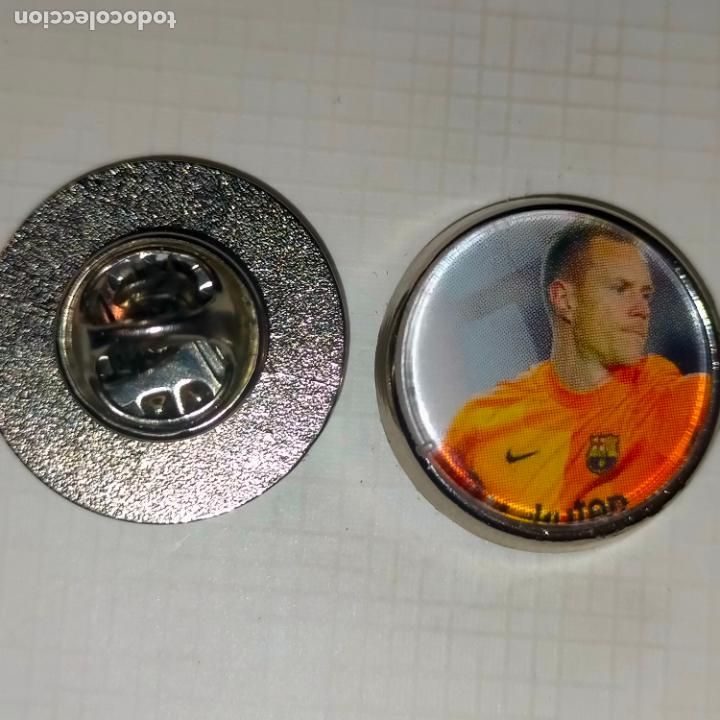 Sammlung von Pins: PIN REDONDO METAL - FUTBOL REAL CLUB Barcelona JUGADOR