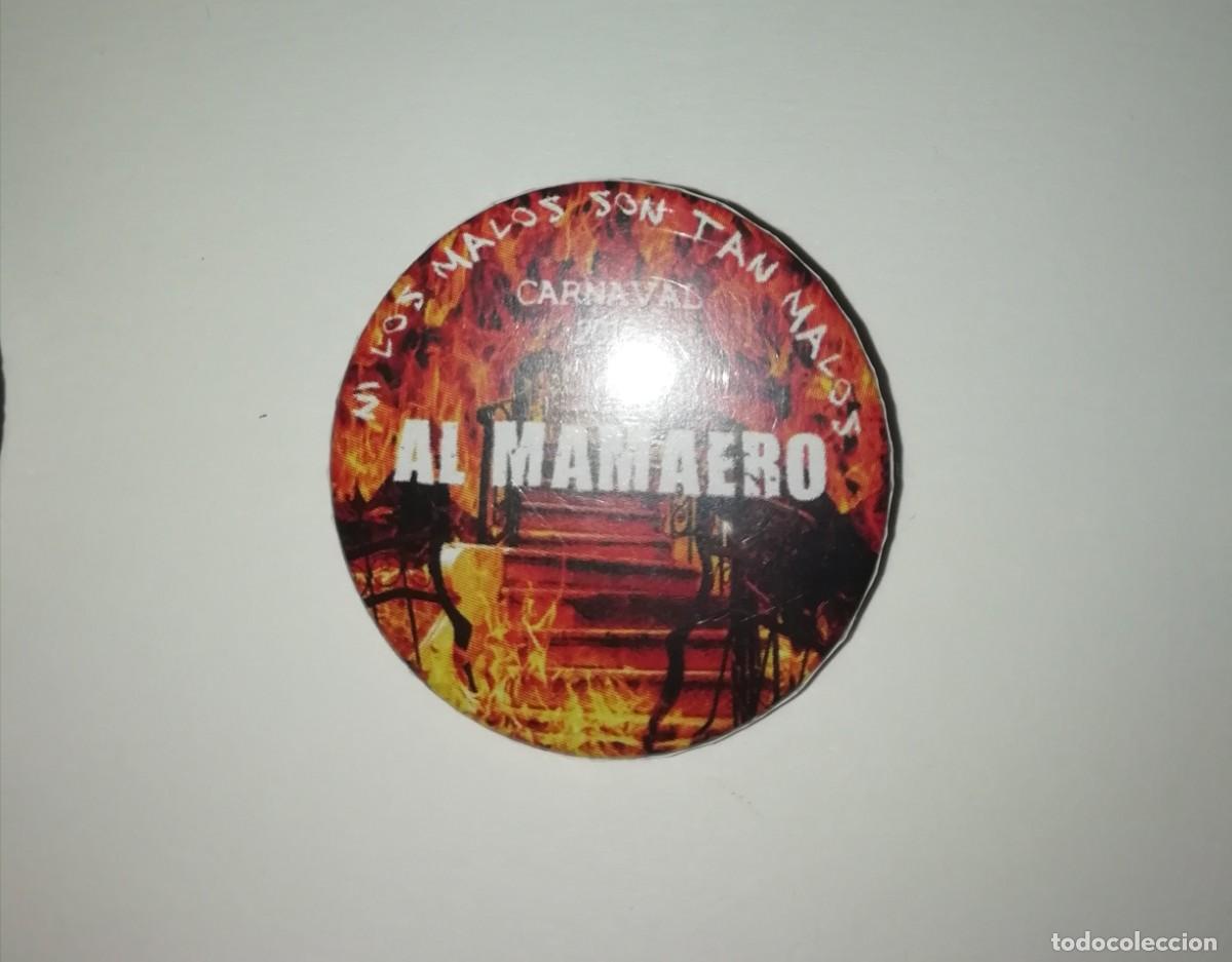 Pins de colecci&oacute;n: Carnaval de C&aacute;diz chapa comparsa ni los buenos son tan buenos 2018