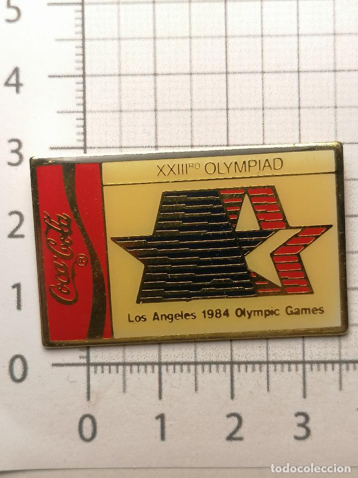 Pins de colecci&oacute;n: PIN COCA COLA OLIMPIADAS LOS ANGELES 1984