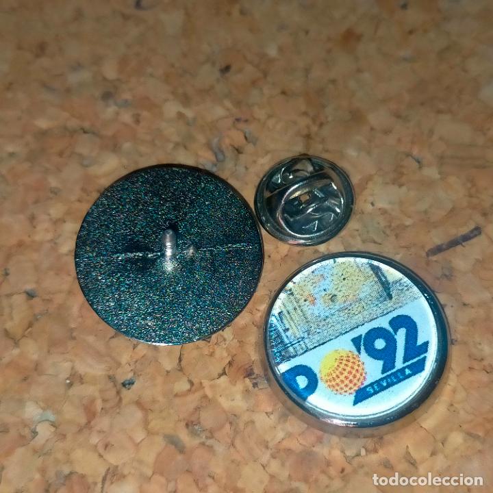 Sammlung von Pins: PIN REDONDO METAL - escudo Correos y tel&eacute;grafos Espa&ntilde;a - expo 92 sevilla EXPOSICION 1992