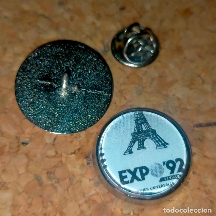 Sammlung von Pins: PIN REDONDO METAL - escudo Correos y tel&eacute;grafos Espa&ntilde;a - expo 92 sevilla EXPOSICION 1992